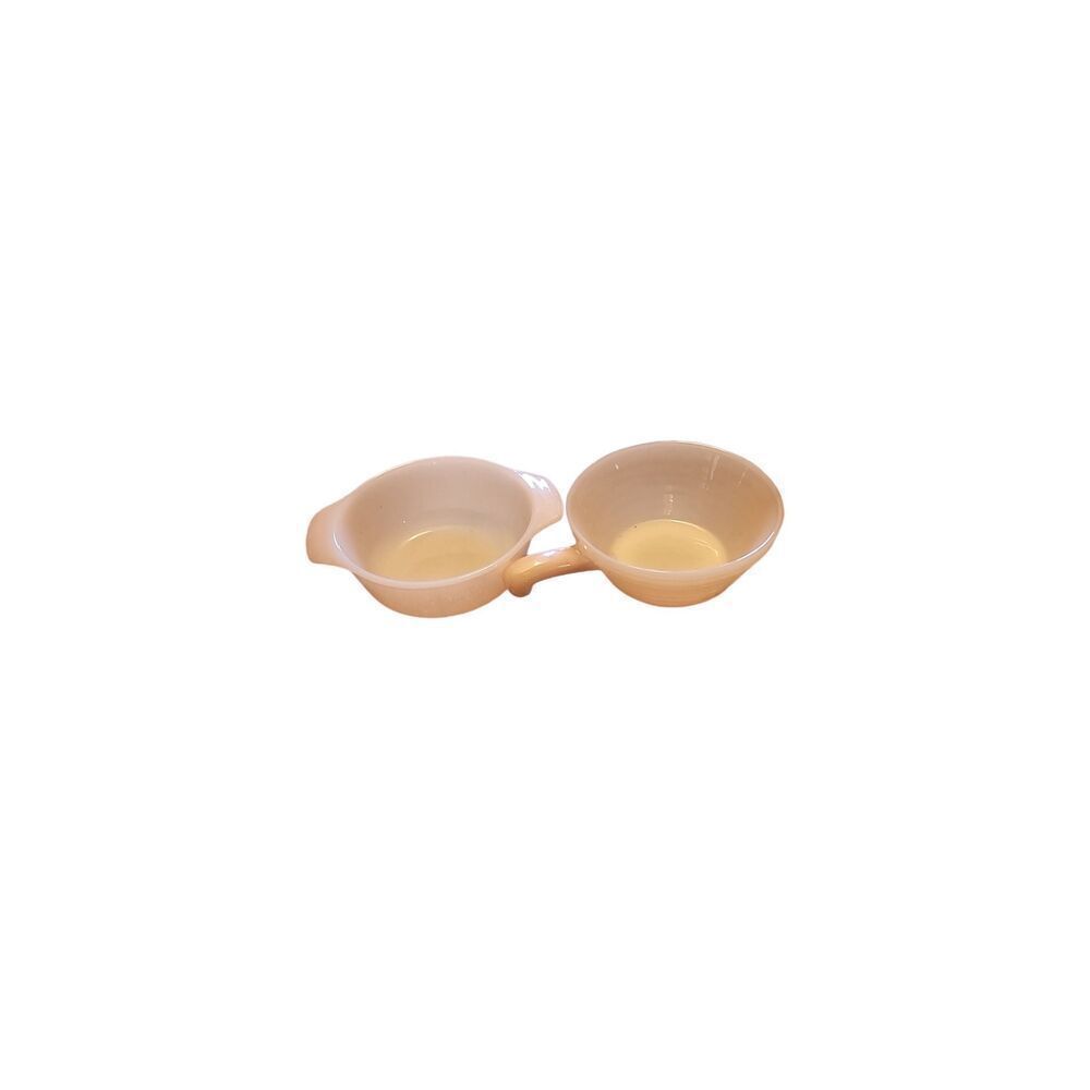 Fire King Oven Ware Peach Lustre Beehive Luster Oven Ware​